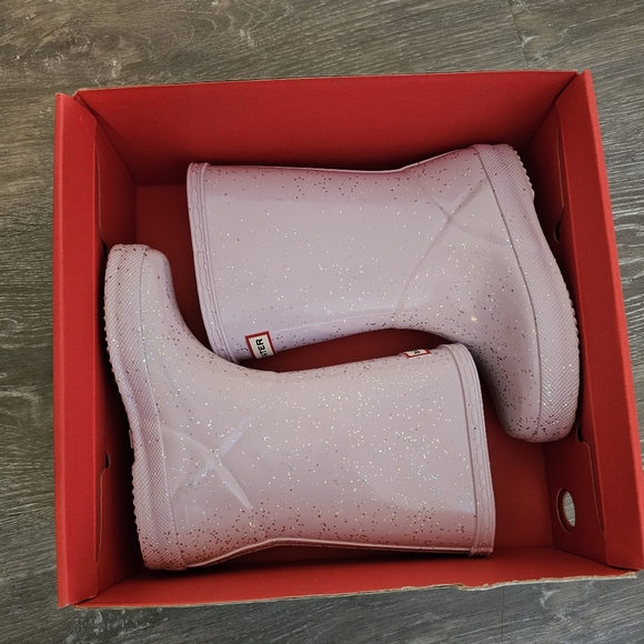 Hunter Original First Classic Glitter Rain Boot - Picture 1 of 4